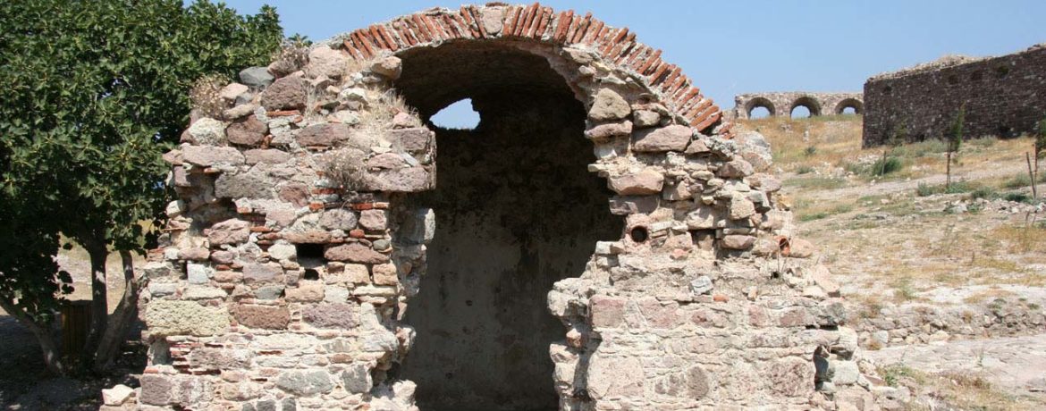 Ruine auf Lesbos