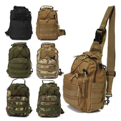 Kleine MOLLE-kompatible Outdoor Sling Bag 5 Liter