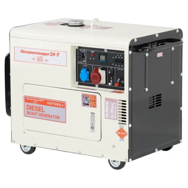 Kompak 6100SE-3 - 6.9kvA Diesel Not-Stromaggregat 230V/400V