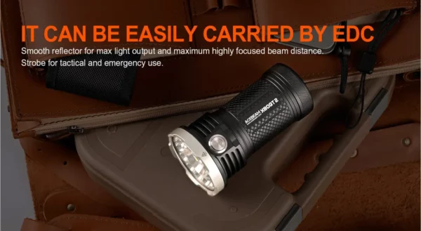 ACEBEAM X80GT 2 - Taschenlampe mit 18x XHP50.3 LEDs für bis zu 34.000 Lumen – Bild 11
