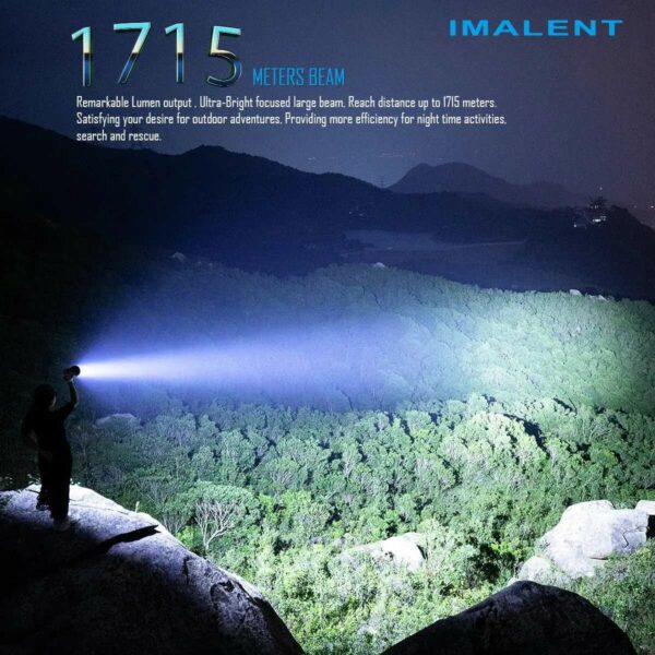 IMALENT SR16 - Handscheinwerfer mit 16x XHP50.3 LEDs für bis zu 55.000 Lumen – Bild 17