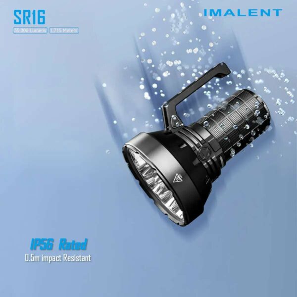 IMALENT SR16 - Handscheinwerfer mit 16x XHP50.3 LEDs für bis zu 55.000 Lumen – Bild 18