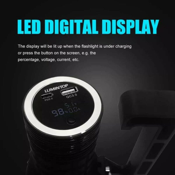 LUMINTOP Tiger - 1x XHP70.3 & 7x XHP70.2 mit 58.000 Lumen – Bild 13