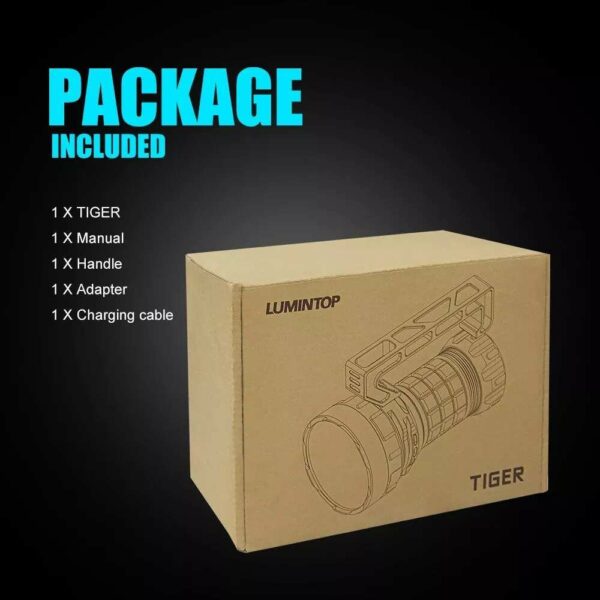 LUMINTOP Tiger - 1x XHP70.3 & 7x XHP70.2 mit 58.000 Lumen – Bild 19