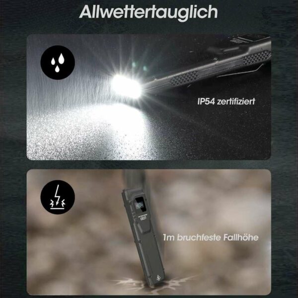 NITECORE EDC27 - Ultraflache Taschenlampe mit 3.000 Lumen – Bild 15