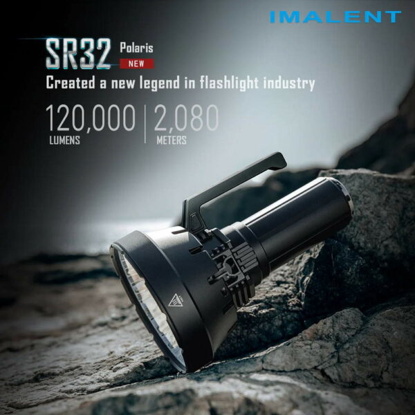IMALENT SR32 - Suchscheinwerfer mit 32x XHP50.3 LEDs bis zu 120.000 Lumen – Bild 4