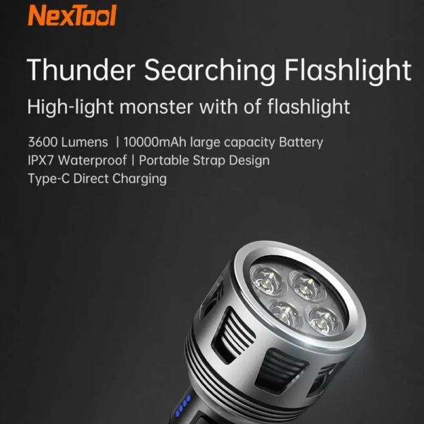 NEXTOOL Thunder -  4x LED mit 3.600 Lumen – Bild 5