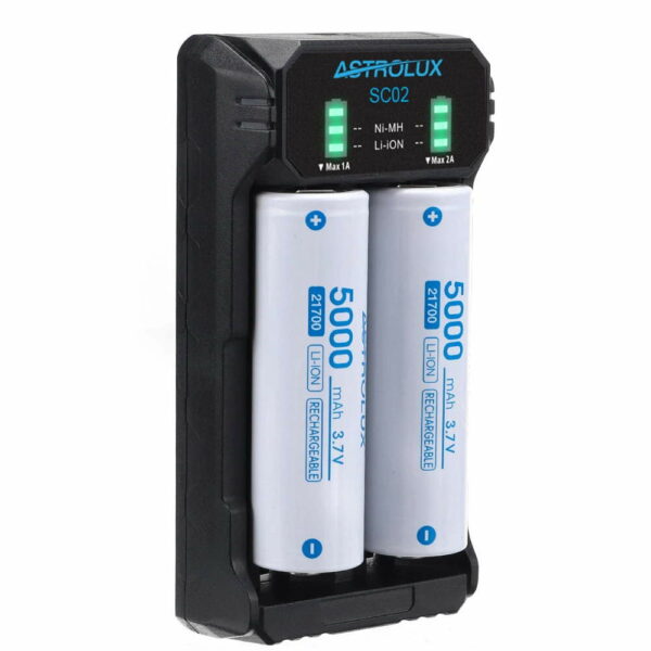 ASTROLUX SC02 - Doppel-Akkuladegerät – Bild 4