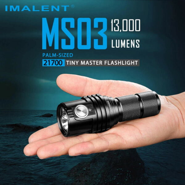 IMALENT MS03 - 3x XHP70.2 LEDs mit 13.000 Lumen – Bild 6
