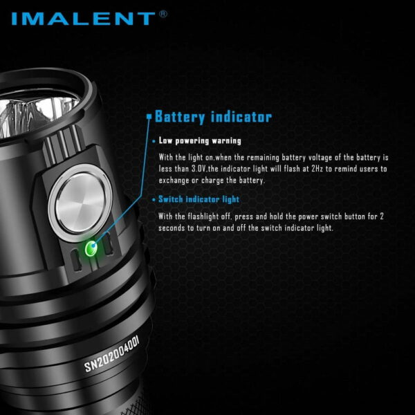 IMALENT MS03 - 3x XHP70.2 LEDs mit 13.000 Lumen – Bild 8