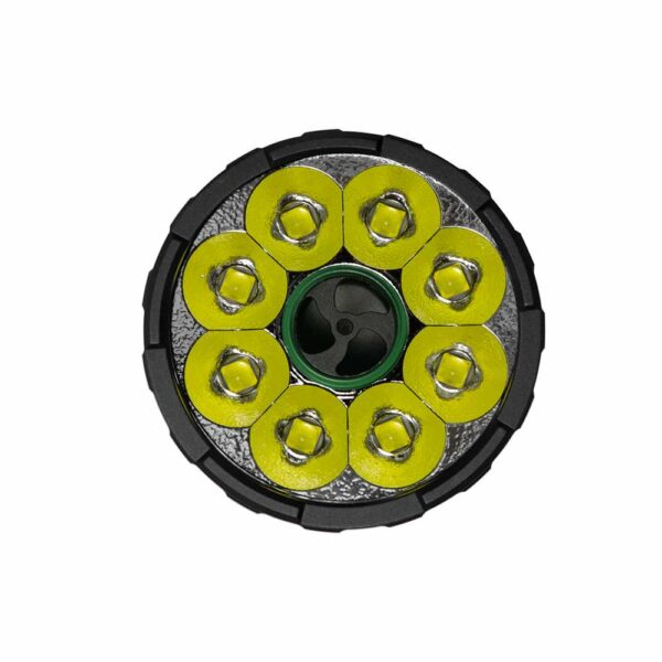 LUMINTOP Mach (V1/V2)- LED Taschenlampe mit 8x XHP50.3 LEDs für bis zu 26.000 Lumen – Bild 3