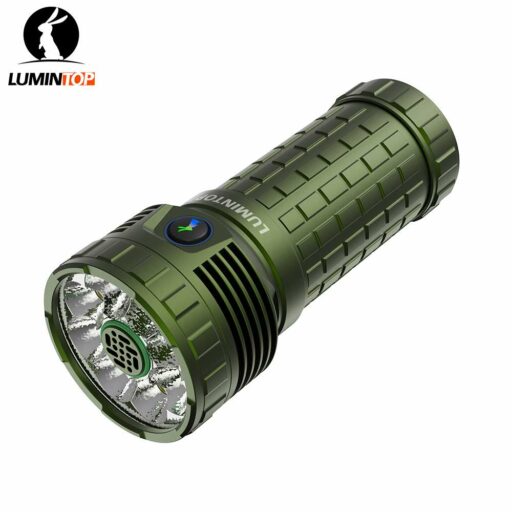 LUMINTOP Mach (V1/V2)- LED Taschenlampe mit 8x XHP50.3 LEDs für bis zu 26.000 Lumen