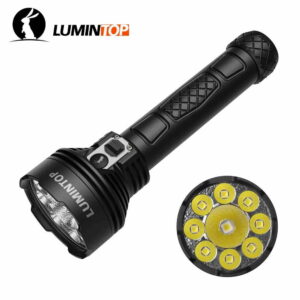 LUMINTOP PK26 - Taschenlampe mit 8x XHP50.2 & 1x XHP70.3 LEDs und 22.000 Lumen
