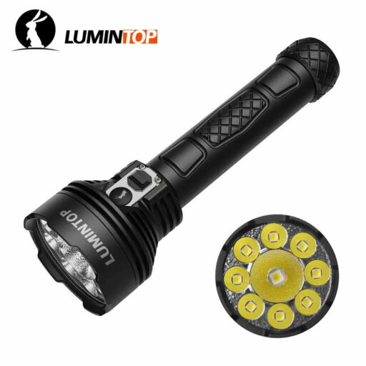 LUMINTOP PK26 - Taschenlampe mit 8x XHP50.2 & 1x XHP70.3 LEDs und 22.000 Lumen