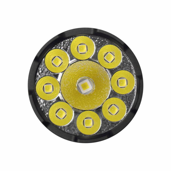 LUMINTOP PK26 - Taschenlampe mit 8x XHP50.2 & 1x XHP70.3 LEDs und 22.000 Lumen – Bild 5