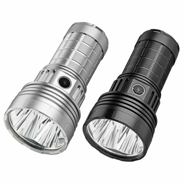 HAIKELITE HG50 - Taschenlampe mit 4x G50 LEDs für bis zu 8.000 Lumen – Bild 4