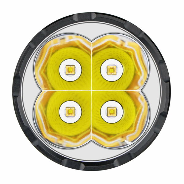 HAIKELITE HG50 - Taschenlampe mit 4x G50 LEDs für bis zu 8.000 Lumen – Bild 7
