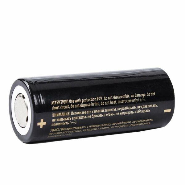 SOFIRN 26650 Li-Ionen Akkus mit 5.500mAh - 2er Set – Bild 2