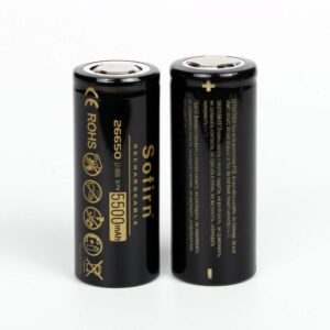 SOFIRN 26650 Li-Ionen Akkus mit 5.500mAh - 2er Set