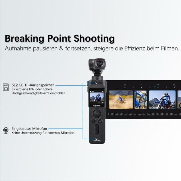 FEIYU Pocket 3 – 4K Gimbal Kamera – Bild 5