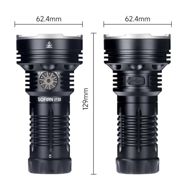 SOFIRN IF30 - universelle EDC Taschenlampe mit 12.000 Lumen – Bild 9