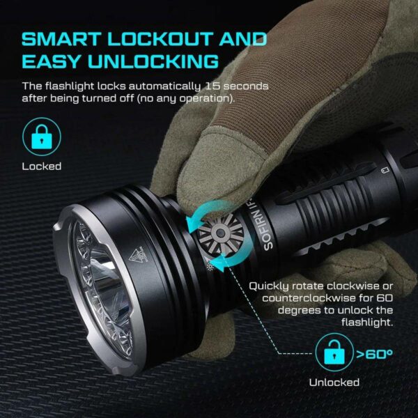 SOFIRN IF30 - universelle EDC Taschenlampe mit 12.000 Lumen – Bild 11