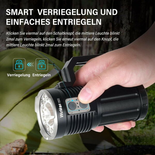 WURKKOS TS32 - universelle Taschenlampe mit 15.000 Lumen – Bild 4