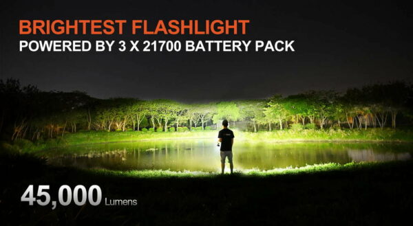 ACEBEAM X50 2.0 - Taschenlampe mit 8x XHP70.2 LEDs für bis zu 45.000 Lumen – Bild 4