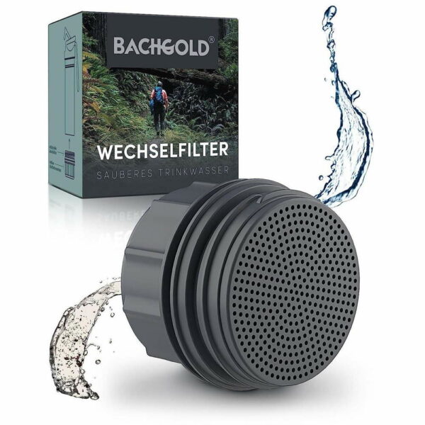 BACHGOLD Wasserfilter Flasche – Bild 2