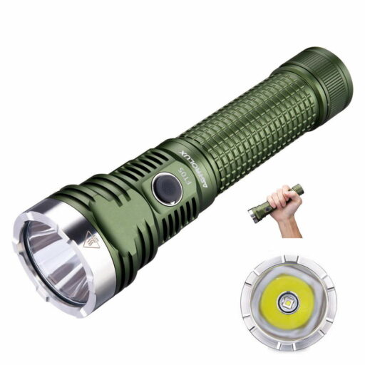 ASTROLUX FT05 / MATEMINCO A1 - Scheinwerfer Taschenlampe mit 1x HP50 HI LED 3.050 Lumen & 26980 Akku