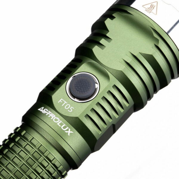 ASTROLUX FT05 / MATEMINCO A1 - Scheinwerfer Taschenlampe mit 1x HP50 HI LED 3.050 Lumen & 26980 Akku – Bild 7