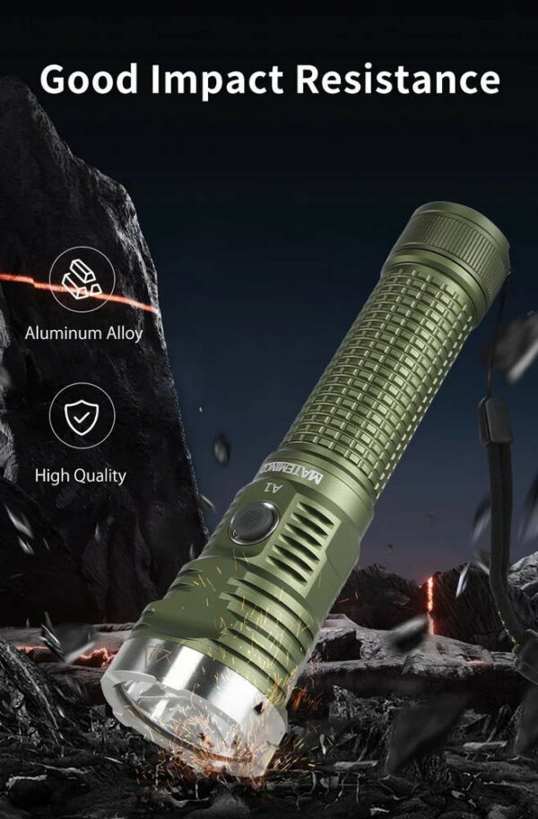 ASTROLUX FT05 / MATEMINCO A1 - Scheinwerfer Taschenlampe mit 1x HP50 HI LED 3.050 Lumen & 26980 Akku – Bild 26