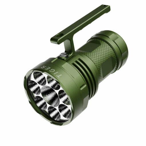 LUMINTOP Tiger Mini - LED Handstrahler mit 1x XHP70.3 & 7x XHP70.2 für 45.000 Lumen