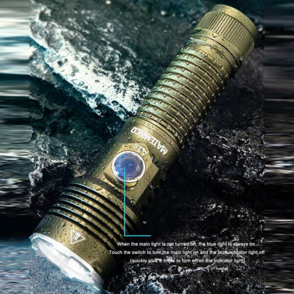 MATEMINCO A1s - EDC Scheinwerfer Taschenlampe mit 1x SFT40 LED und 2.200 Lumen – Bild 9