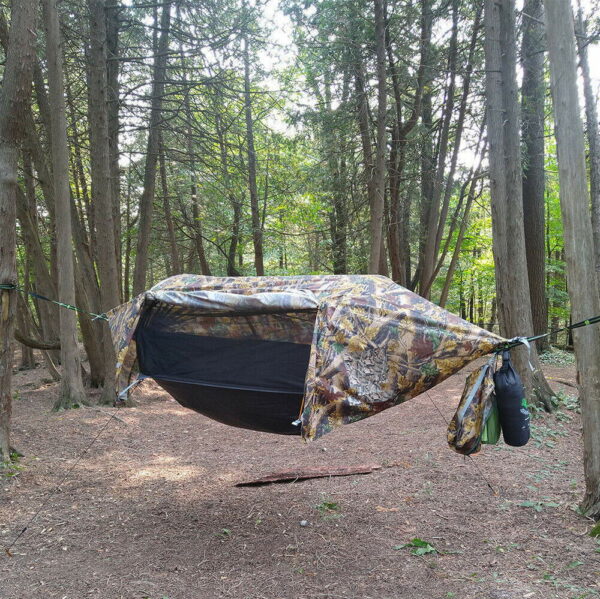 NIGHT CAT 3-in-1 Hängematte mit Moskitonetz und Tarp – Bild 7