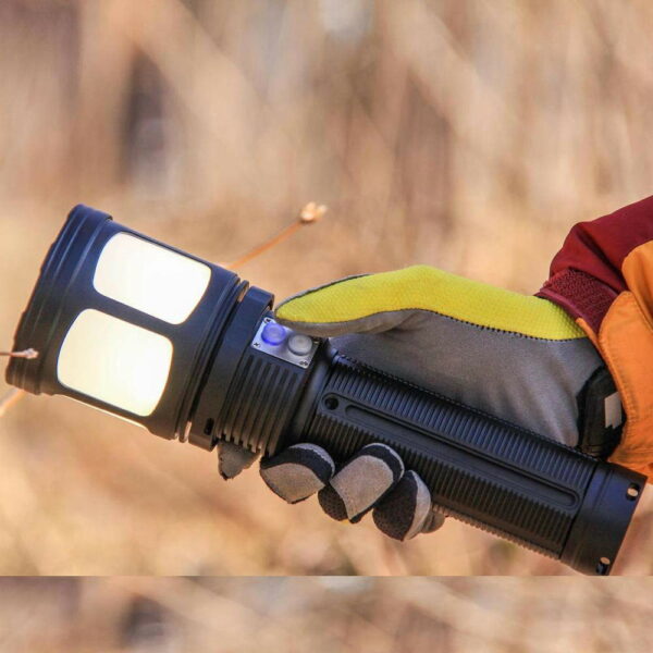 HAIKELITE HK95 - Camping Taschenlampe mit 1x SFH55 & 5x H50 LEDs mit insg. 23.000 Lumen – Bild 9