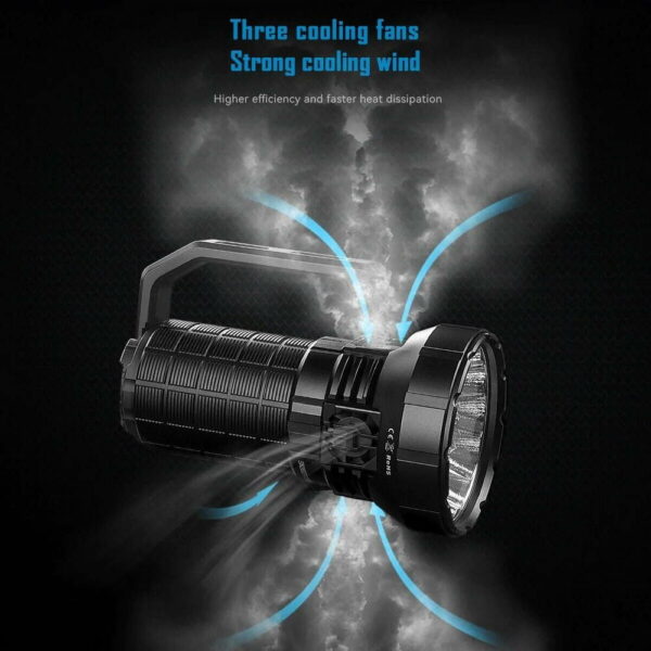 IMALENT MS12 MINI-C - Flutiger Handstrahler mit 12x XHP70.2 LEDs für bis zu 65.000 Lumen – Bild 5