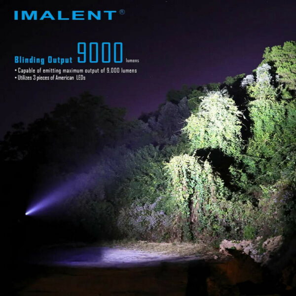 IMALENT R30C - EDC Taschenlampe mit 3x SST70 LEDs für bis zu 9.000 Lumen – Bild 5