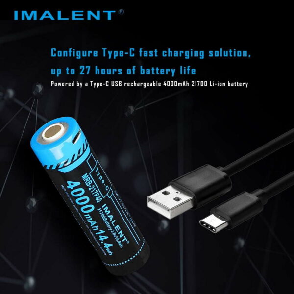 IMALENT R30C - EDC Taschenlampe mit 3x SST70 LEDs für bis zu 9.000 Lumen – Bild 10