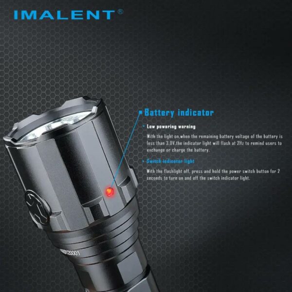 IMALENT R30C - EDC Taschenlampe mit 3x SST70 LEDs für bis zu 9.000 Lumen – Bild 12