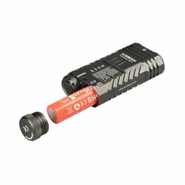 ACEBEAM Terminator M2-X - Dual Head LEP & LED Taschenlampe mit 3.200 + 900 Lumen – Bild 5