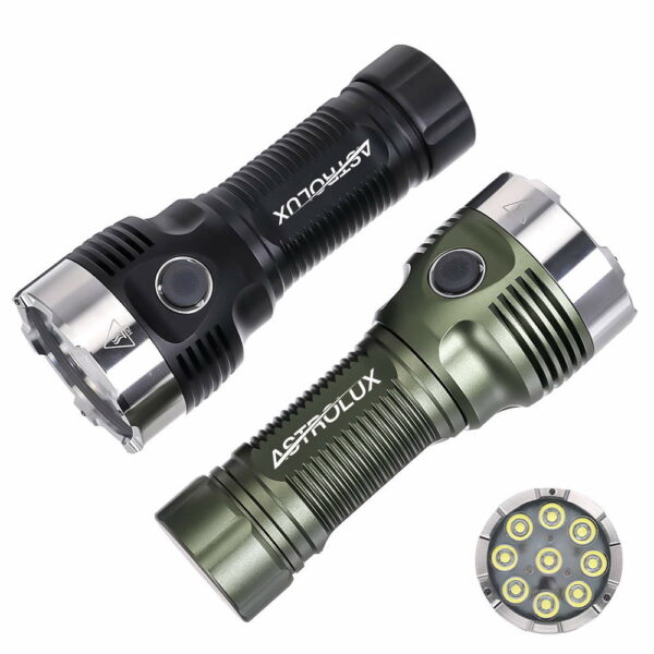 ASTROLUX EA09 - Taschenlampe mit 9x HL2X LEDs für bis zu 10.360 Lumen – Bild 2