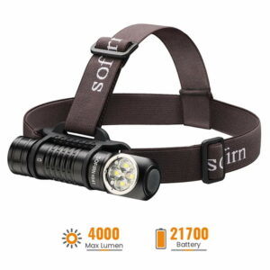 SOFIRN HS41 - Kopflampe/Winkellampe mit 4x SST20 LEDs für bis zu 4.000 Lumen