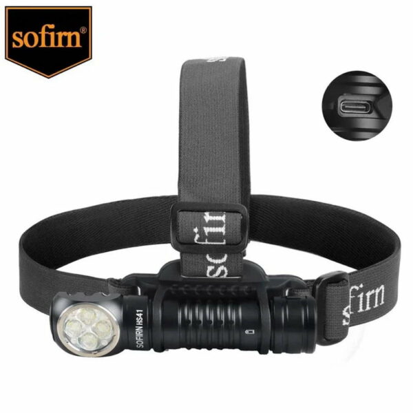 SOFIRN HS41 - Kopflampe/Winkellampe mit 4x SST20 LEDs für bis zu 4.000 Lumen – Bild 2