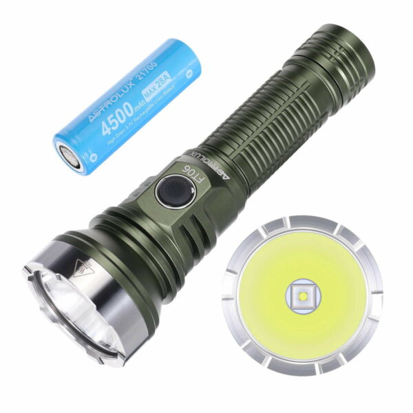 ASTROLUX FT06 - Taschenlampe mit 1x HI50 LED für bis zu 2.850 Lumen und 1.019 Meter Reichweite – Bild 2