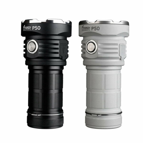 FITORCH P50 - Taschenlampe mit 3 & 16 LEDs für bis zu 10.000 Lumen – Bild 2