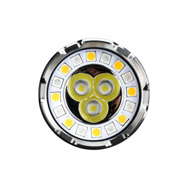 FITORCH P50 - Taschenlampe mit 3 & 16 LEDs für bis zu 10.000 Lumen – Bild 3