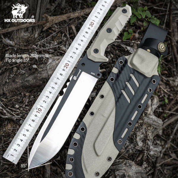 HX OUTDOORS M.E. Fire Scout - Machete mit 21cm Klinge – Bild 6