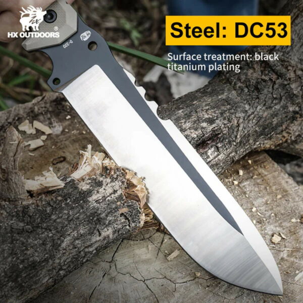 HX OUTDOORS M.E. Fire Scout - Machete mit 21cm Klinge – Bild 8