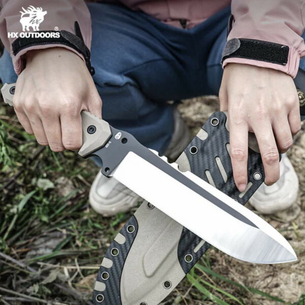 HX OUTDOORS M.E. Fire Scout - Machete mit 21cm Klinge – Bild 10